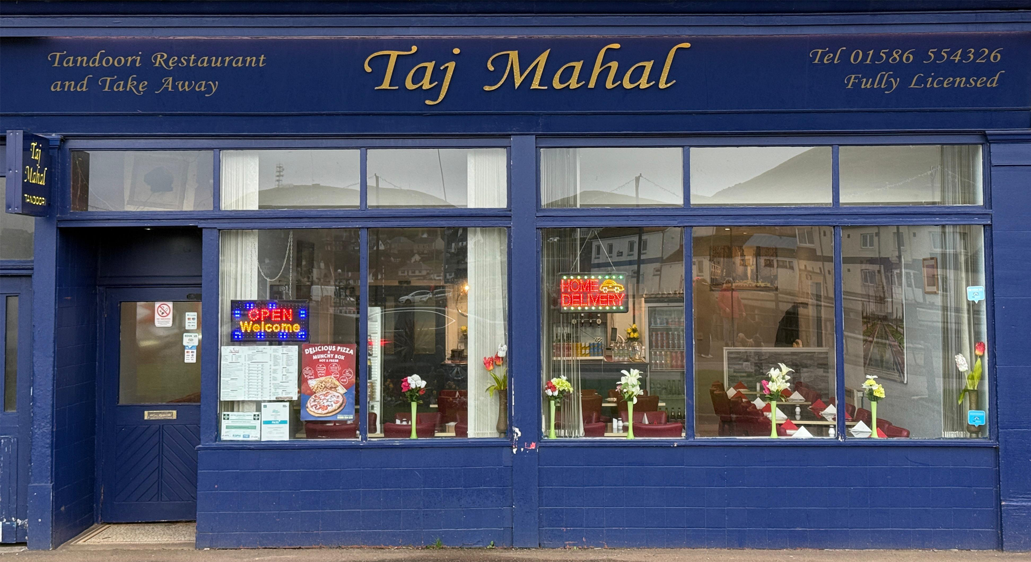 Restaurant Interior or a popular dish